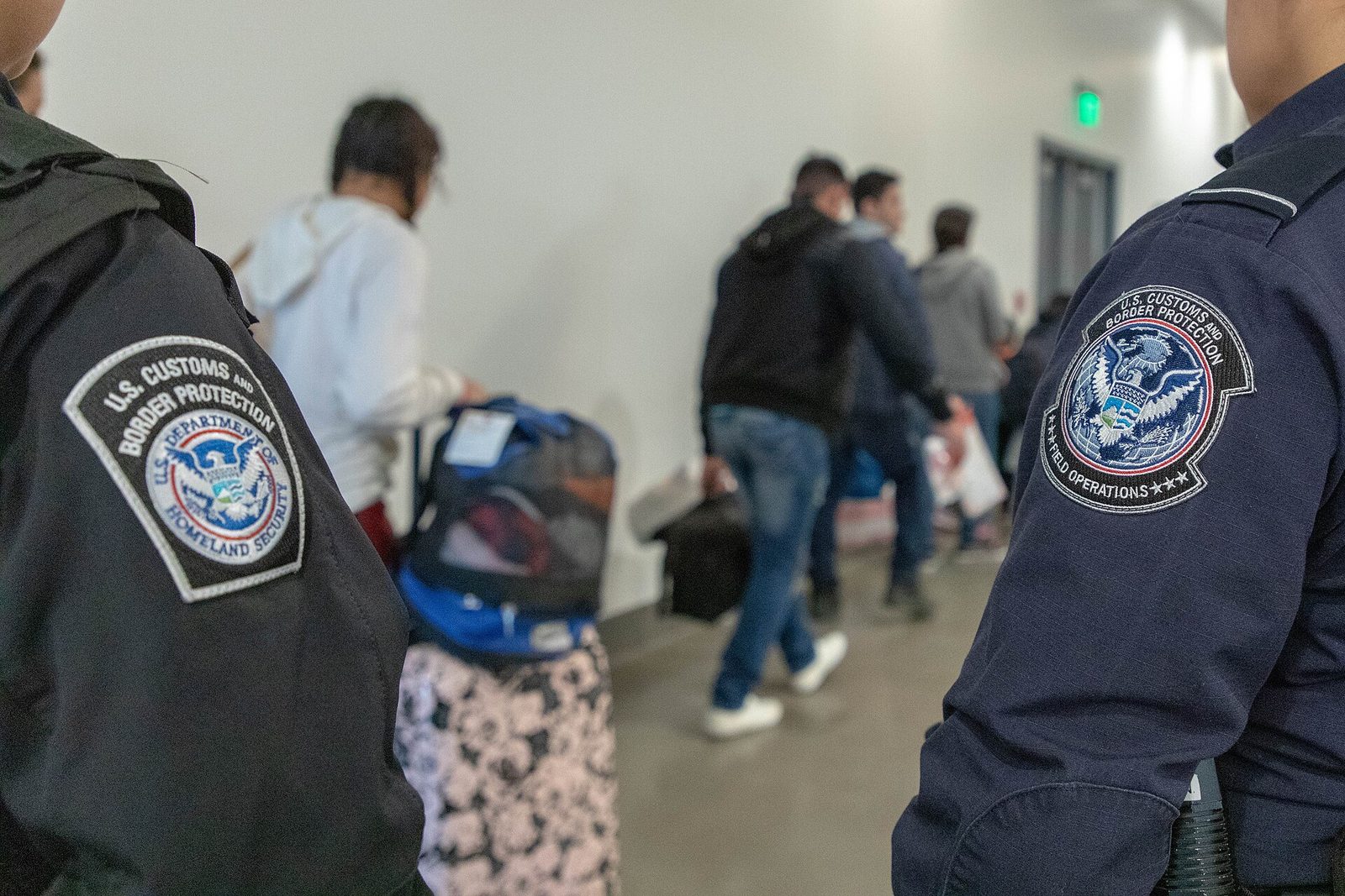 Vehicle inspection lanes at the San Ysidro Port of Entry, the busiest land border crossing in the Western Hemisphere.
