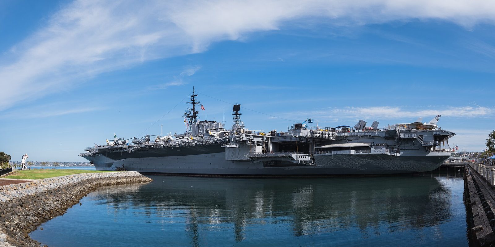The USS Midway Museum at Navy Pier. The carrier is on the Museum Council's 2026 Kids Free roster.