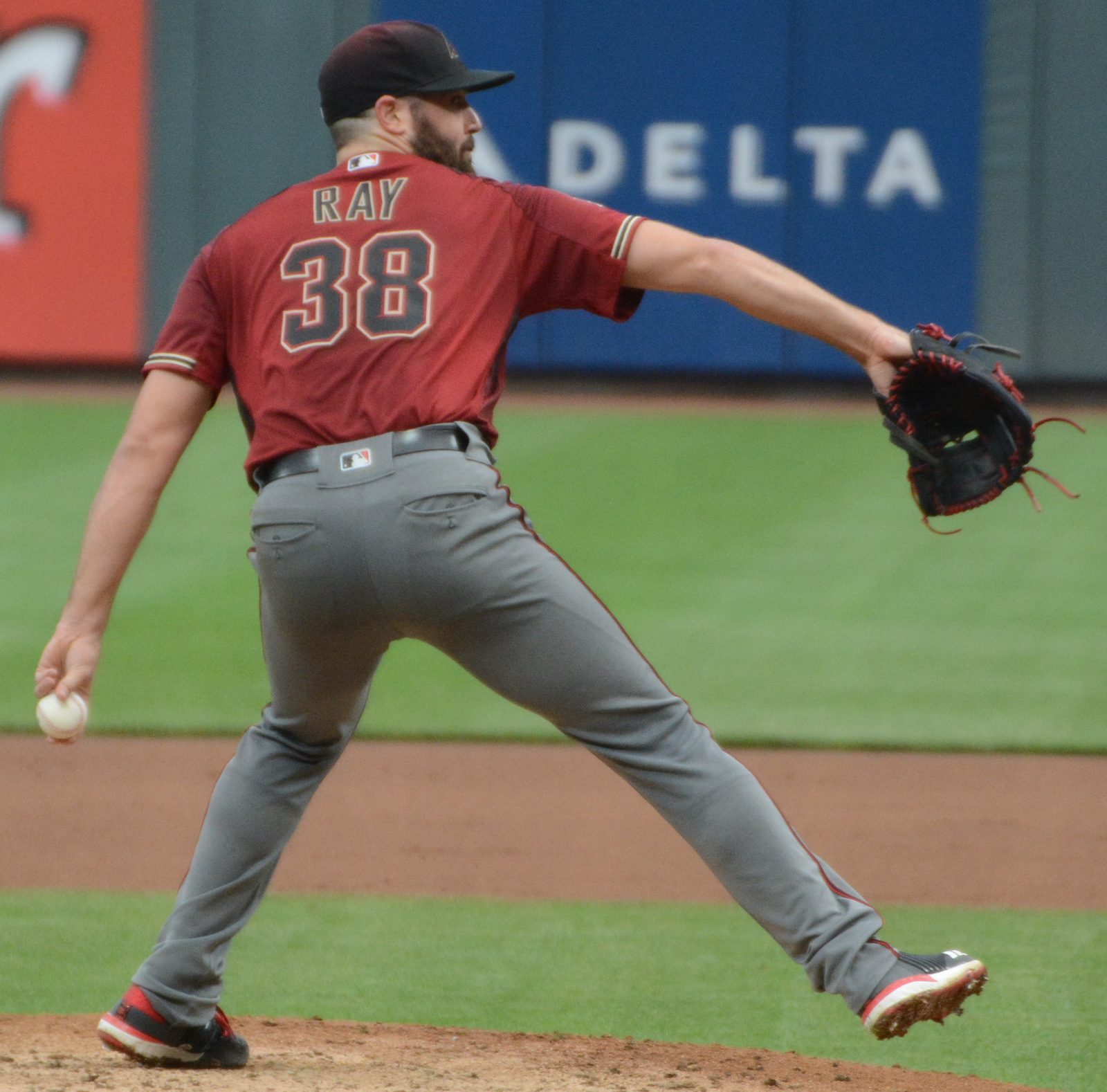 Robbie Ray pitching in 2018. The 2021 AL Cy Young winner, acquired from San Francisco at the trade deadline, gets the Game 1 start in Milwaukee.