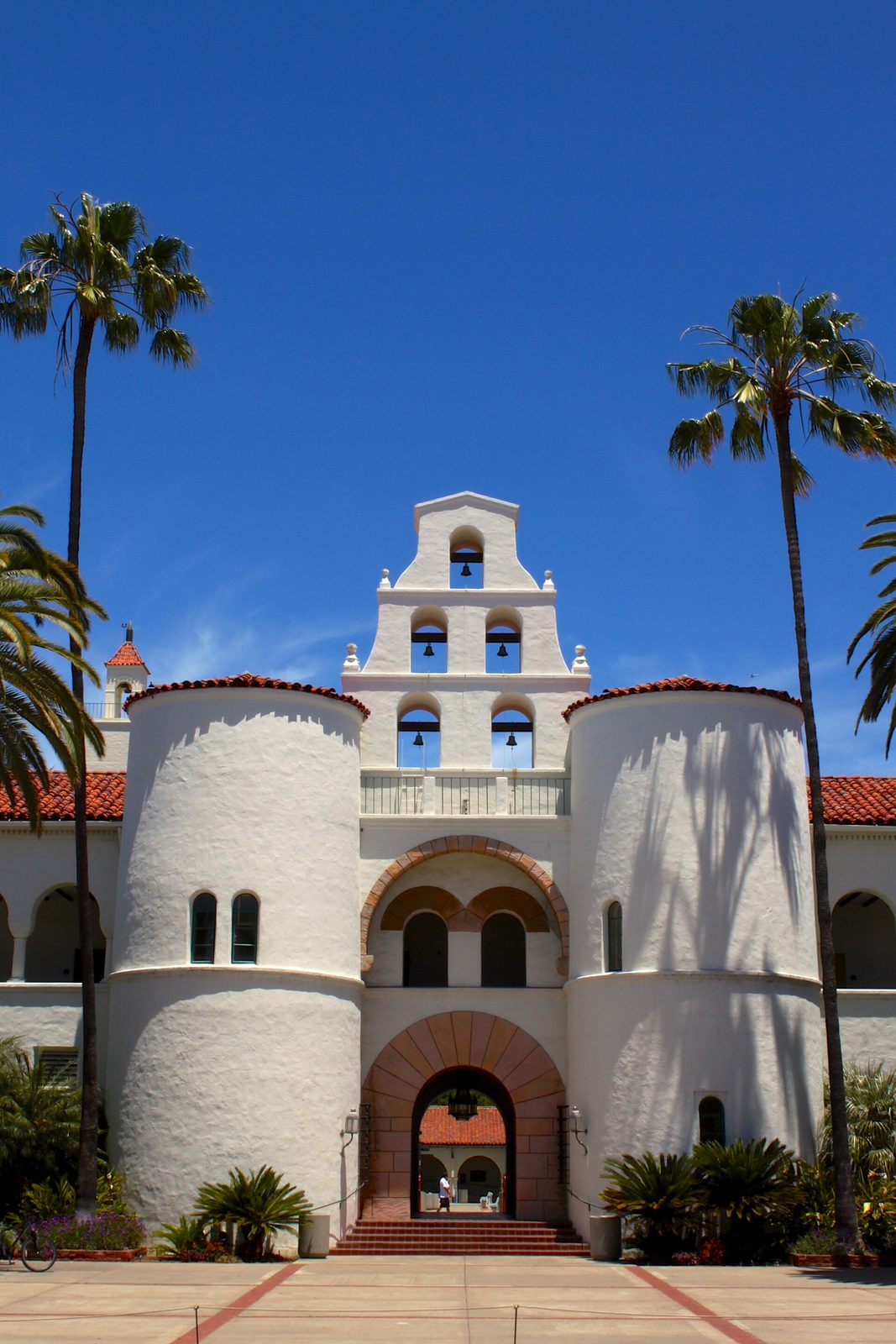 Hepner Hall, the landmark bell tower on the San Diego State campus. The university first disclosed three confirmed and two probable mumps cases on Sept. 18.