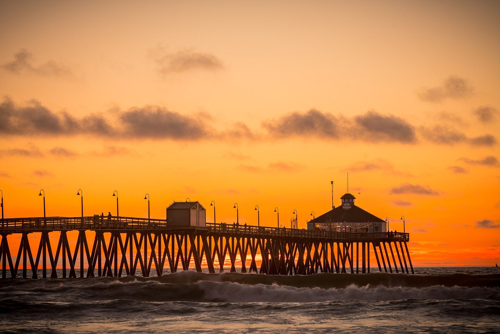 The Imperial Beach Pier. Imperial Beach has borne the worst of the beach closures, with its shoreline closed for most of recent years.