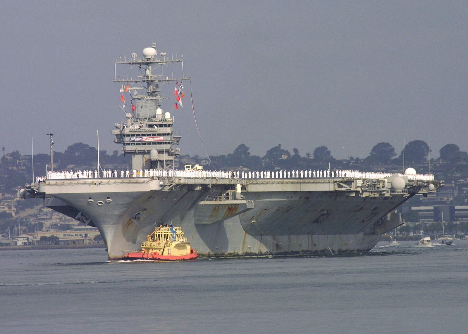 Home after 321 days: the Lincoln is back in San Diego